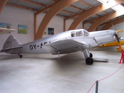 SAI KZ II Kup OY-AEA Danmarks Flymuseum Stauning