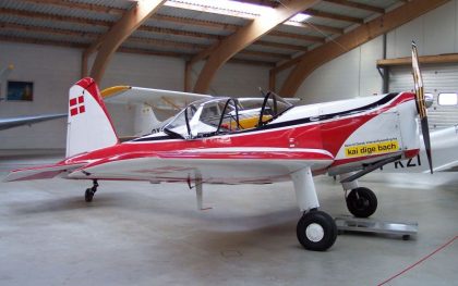 SAI KZ VIII aerobatic 2 OY-DRR Danmarks Flymuseum Stauning