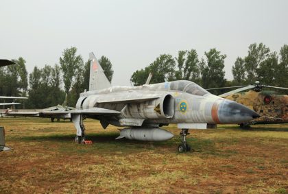 Saab JA37Di Viggen 37347 47 Swedish Air Force, Szolnok Aviation Museum