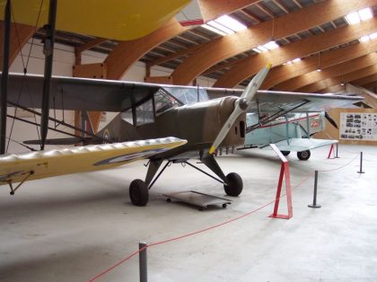 Taylorcraft Plus D LB381 Royal Air Fore, Danmarks Flymuseum Stauning