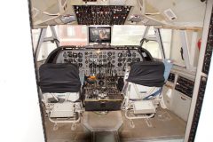 Vickers Vanguard cockpit simulator, Bournemouth Aviation Museum