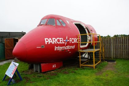 Vickers Viscount 806 G-OPAS Parcel Force International, Bournemouth Aviation Museum