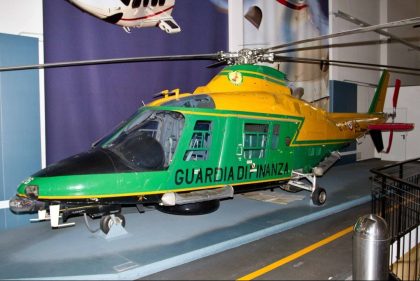 Agusta A109A-IIGdF MM81203 GdiF-126 Guardia di Finanza, Museo Nazionale della Scienza e della Tecnica Leonardo da Vinci, Milan Italy