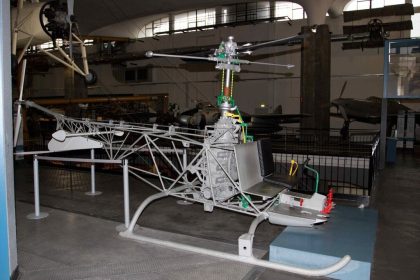 Agusta-Bell 47G, Museo Nazionale della Scienza e della Tecnica Leonardo da Vinci, Milan Italy