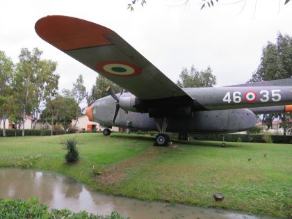 Fairchild EC-119G Flying Boxcar MM53-8146/46-35 Italian Air Force, Piana delle Orme Museum, Borgo Faiti, Latina, Italy.