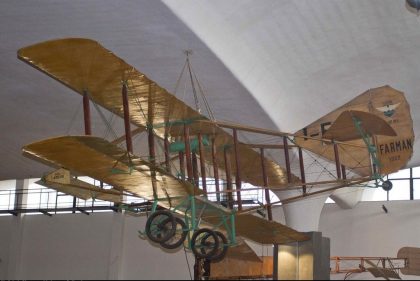 Farman 1909 (replica) I-FARM, Museo Nazionale della Scienza e della Tecnica Leonardo da Vinci, Milano Italy