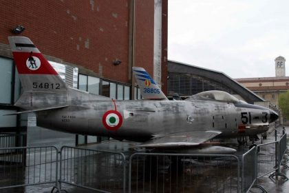 Fiat/North American F-86K Sabre MM55-4812 Italian Air Force, Museo Nazionale della Scienza e della Tecnica Leonardo da Vinci, Milano