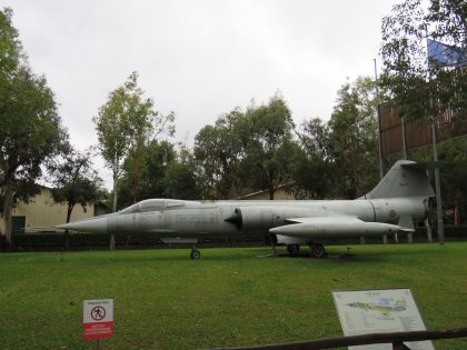 Lockheed F-104S ASA-M Starfighter MM6939/9-35 Italian Air Force, Piana delle Orme Museum, Borgo Faiti, Latina, Italy.