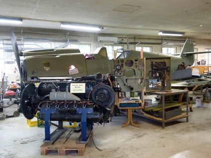 Messerschmitt_Bf.109G-1/R2 14141/DG+UF German Air Force, Flyhistorisk Museum Sola, Stavanger-Sola