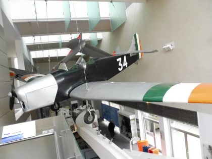 Miles Magister 1 34 Irish Air Corps in National Museum of Ireland