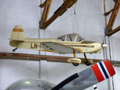 Piel CP.301C Emeraude LN-FAD, Flyhistorisk Museum Sola, Stavanger-Sola