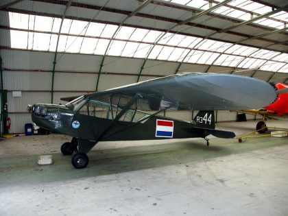 Piper L-21A U-7B Cub R-344 Royal Netherlands Air Force, Koninklijke Luchtmacht Historische Vlucht / Royal Netherlands Air Force Historical Flight