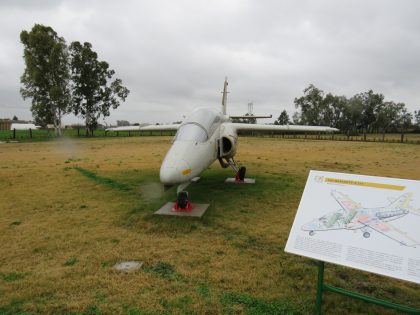 SIAI-Marchetti S.211, Piana delle Orme Museum, Borgo Faiti, Latina, Italy.