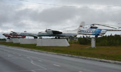 Salekhard Airport Display