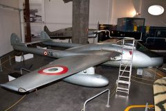 de Havilland Vampire FB.5 76 Italian Air Force, Museo Nazionale della Scienza e della Tecnica Leonardo da Vinci, Milan Italy