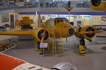 Avro Anson II 7401 RCAF (composite aircraft), The Hangar Flight Museum, Galgary