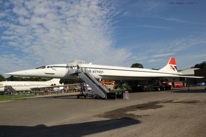 BAC Concorde 202 G-BBDG British Airways, Brooklands Museum, Weybridge UK