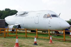 BAe 146-100 G-JEAO, de Havilland Aircraft Museum, Salisbury Hall, London Colney, UK