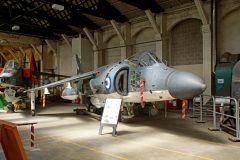 BAe Sea Harrier FA.2 XZ457 VL-104 899 NAS Royal Navy, Boscombe Down Aviation Collection, Old Sarum UK