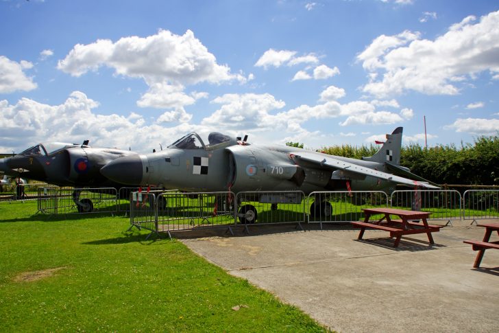 BAe Sea Harrier FRS.2 ZA195/710 at her former location Tangmere Military Aviation Museum