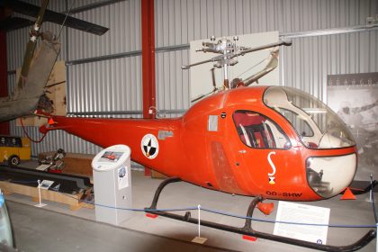 Bell 47H-1 G-OO-SHW, The Helicopter Museum Weston-super-Mare