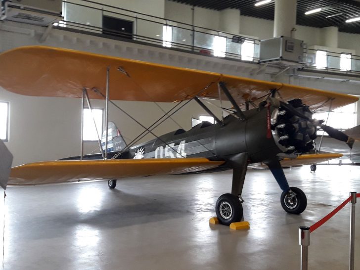 Boeing Stearman PT-17 Kaydet 054 Republic of China Air Force, Aviation Education Exhibition Hall 航空教育展示館 Republic of China Air Force Museum, Gangshan Taiwan