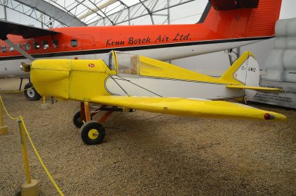 Bowers Fly Baby 1A C-GWIZ, The Hangar Flight Museum