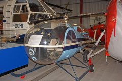 Brantly B.2A G-ATFG, The Helicopter Museum Weston-super-Mare