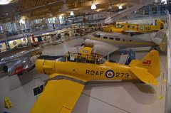 CCF T-6 Harvard Mk.4 C-FRUJ/20273 RCAF, The Hangar Flight Museum