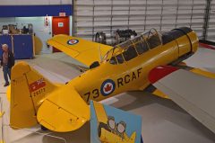 CCF T-6 Harvard Mk.4 C-FRUJ/20273 RCAF, The Hangar Flight Museum