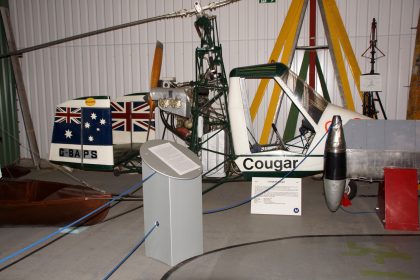 Campbell Cougar G-BAPS, The Helicopter Museum Weston-super-Mare