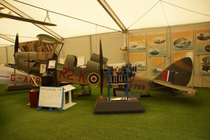 DH82B Queen Bee LF789/R2-K RAF, de Havilland Aircraft Museum, Salisbury Hall, London Colney, UK