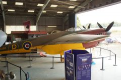 DH98 Mosquito I (prototype) W4050 RAF, de Havilland Aircraft Museum, Salisbury Hall, London Colney, UK