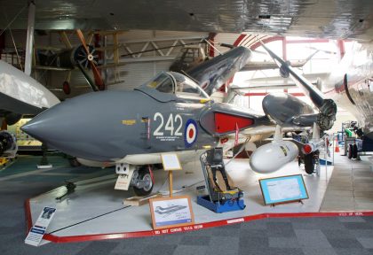 De Havilland DH-110 Sea Vixen FAW.2 XJ571 242 Fleet Air Arm, Solent Sky Museum