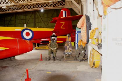 Ejection seats, Boscombe Down Aviation Collection, Old Sarum UK