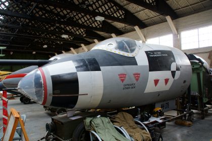 English Electric Canberra U.14 WH876 RAF, Boscombe Down Aviation Collection, Old Sarum UK