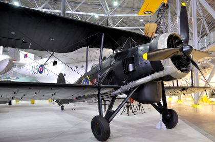 Fairey Swordfish Mk3 NF370 NH-L FAA, IWM – Imperial War Museum Duxford