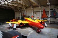 Gloster Meteor U.16 WK800 Z QinetiQ RAF, Boscombe Down Aviation Collection, Old Sarum UK