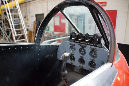 Hawker Sea Hawk FGA.4 WV910 Royal Navy, Boscombe Down Aviation Collection, Old Sarum UK