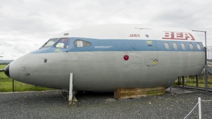 Hawker Siddeley HS-121 Trident 3B G-AWZU BEA, Jet Age Museum