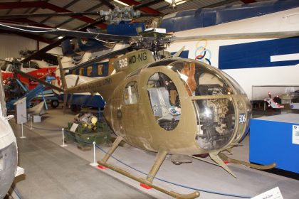 Hughes YOH-6A Cayuse 67-16506 Maryland National Guard, The Helicopter Museum Weston-super-Mare