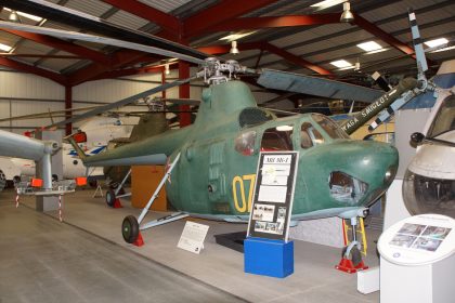 Mil Mi-1 Hare 2007 Soviet Air Force, The Helicopter Museum Weston-super-Mare