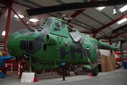 Mil Mi-4 Hound 9147 Czech Air Force, The Helicopter Museum Weston-super-Mare