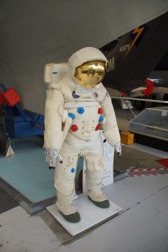 Space suit NASA Astronaut Jack Schmitt Apollo 17, Solent Sky Museum