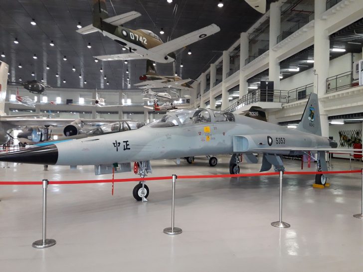 Northrop F-5F Tiger II 5353/61642 Republic of China Air Force, Aviation Education Exhibition Hall 航空教育展示館 Republic of China Air Force Museum, Gangshan Taiwan