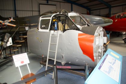 Percival Provost T.1 cockpit Tangmere Military Aviation Museum