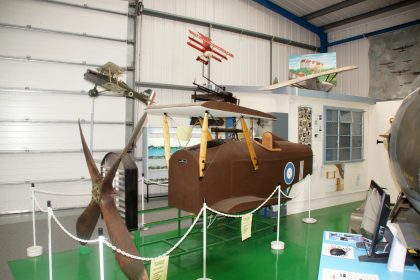 SE5a cockpit experience Tangmere Military Aviation Museum