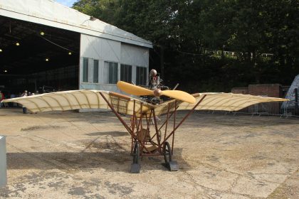 Santos-Dumont XX Demoiselle replica BAPC.256 Brooklands Museum, Weybridge UK