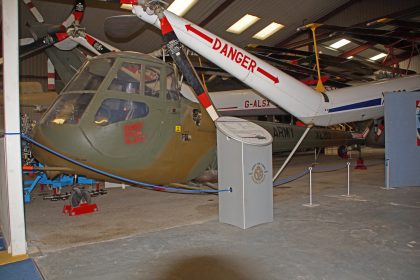 Saunders Roe Skeeter AOP Mk.12 XL811 RAF, The Helicopter Museum Weston-super-Mare