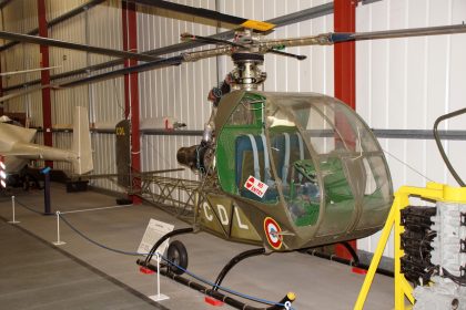 Sud Ouest SO1221 Djinn 1058 CDL French Army, The Helicopter Museum Weston-super-Mare